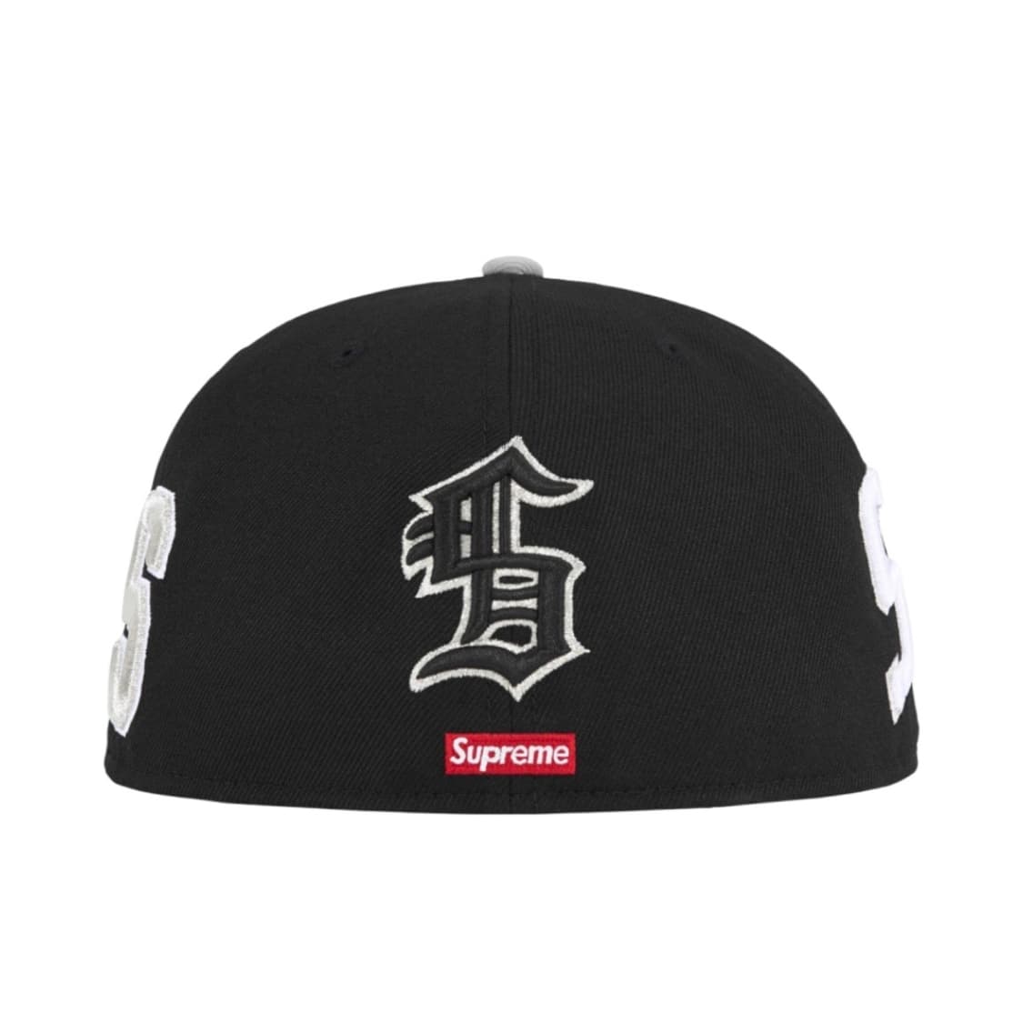 슈프림 멀티s 로고 뉴에라 블랙 718 상품이미지1