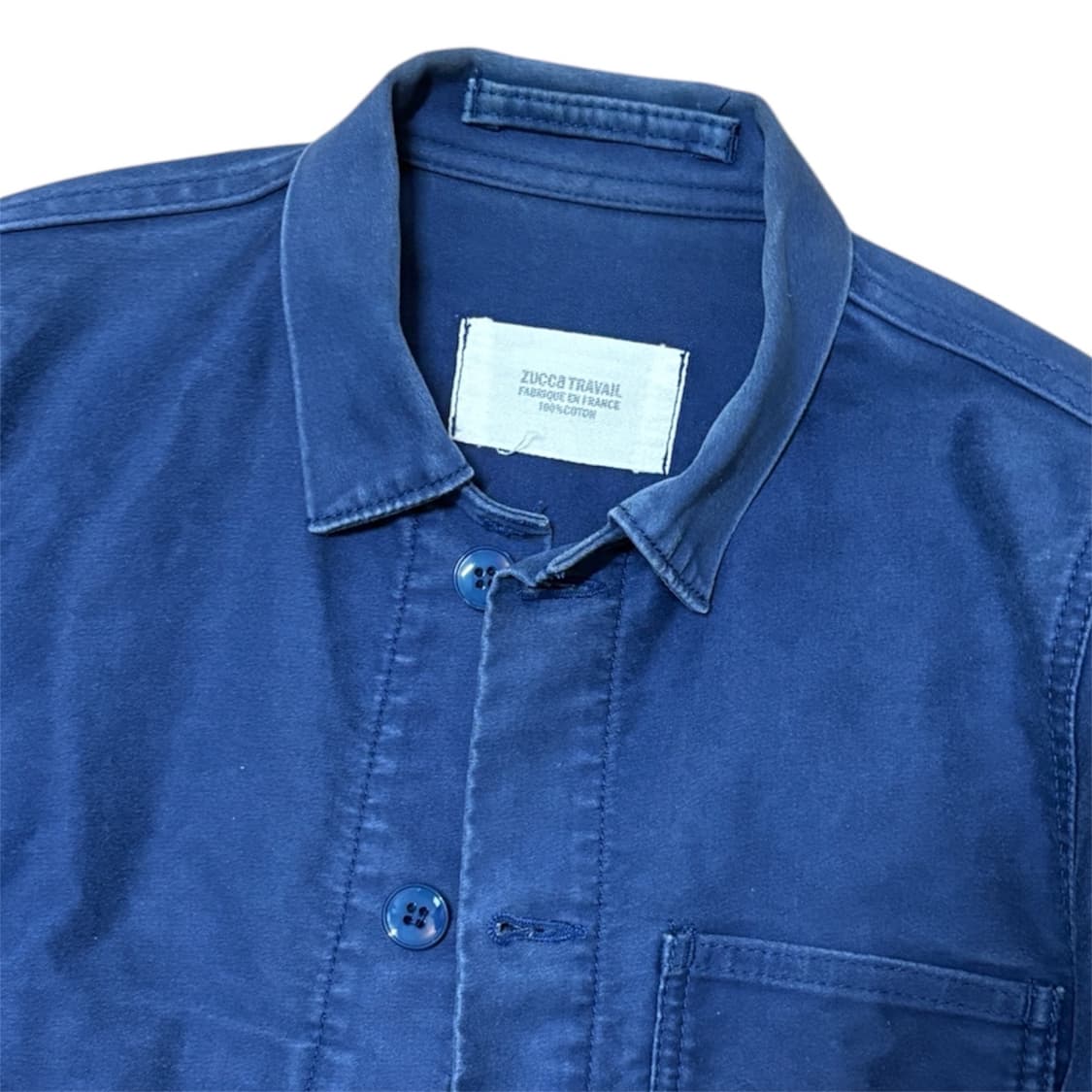 ZUCCA TRAVAIL BLUE WORK JACKET  상품이미지3