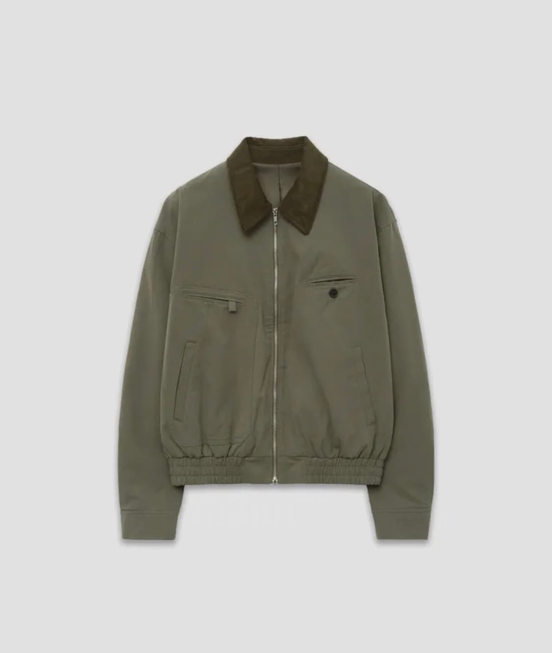 인템포무드 루프 포켓 워크 자켓 카키 상품이미지1