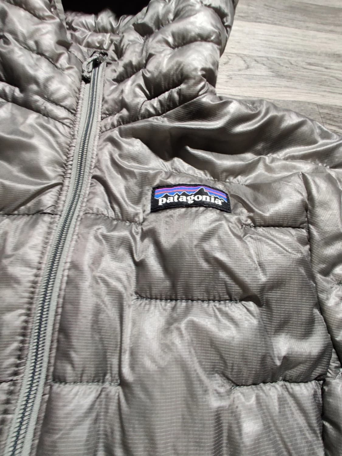 파타고니아 마이크로 퍼프 후디 자켓 포지 그레이 상품이미지3