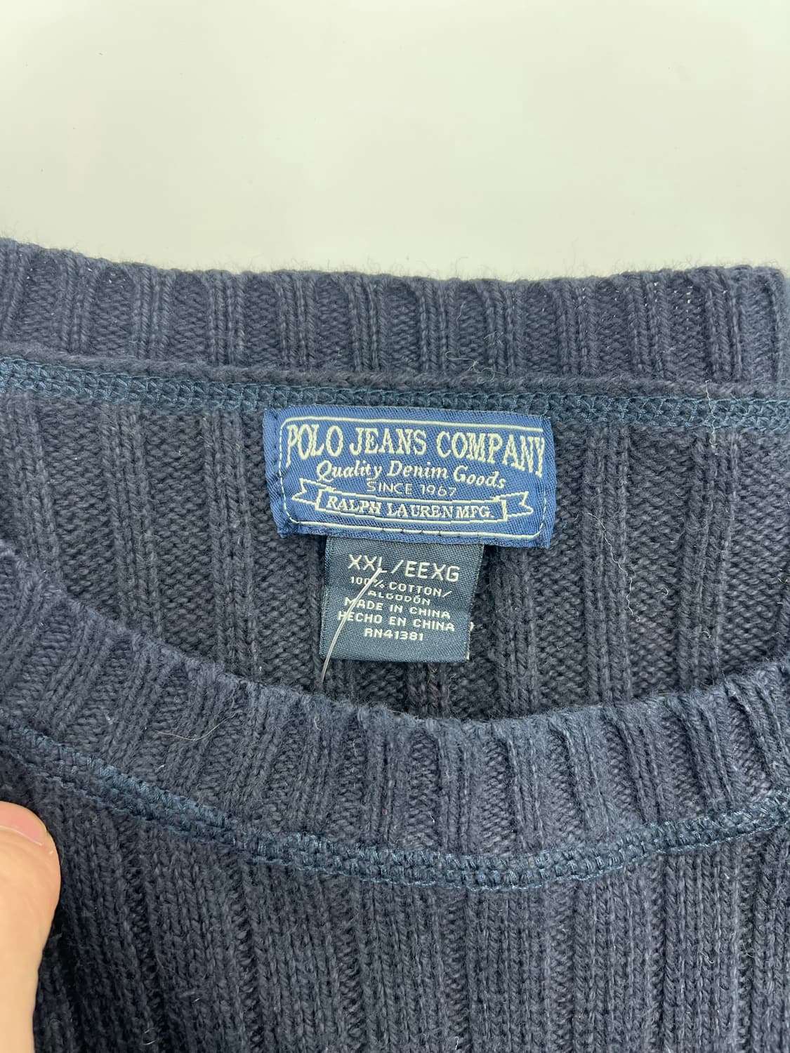 폴로 진스 니트 상품이미지3
