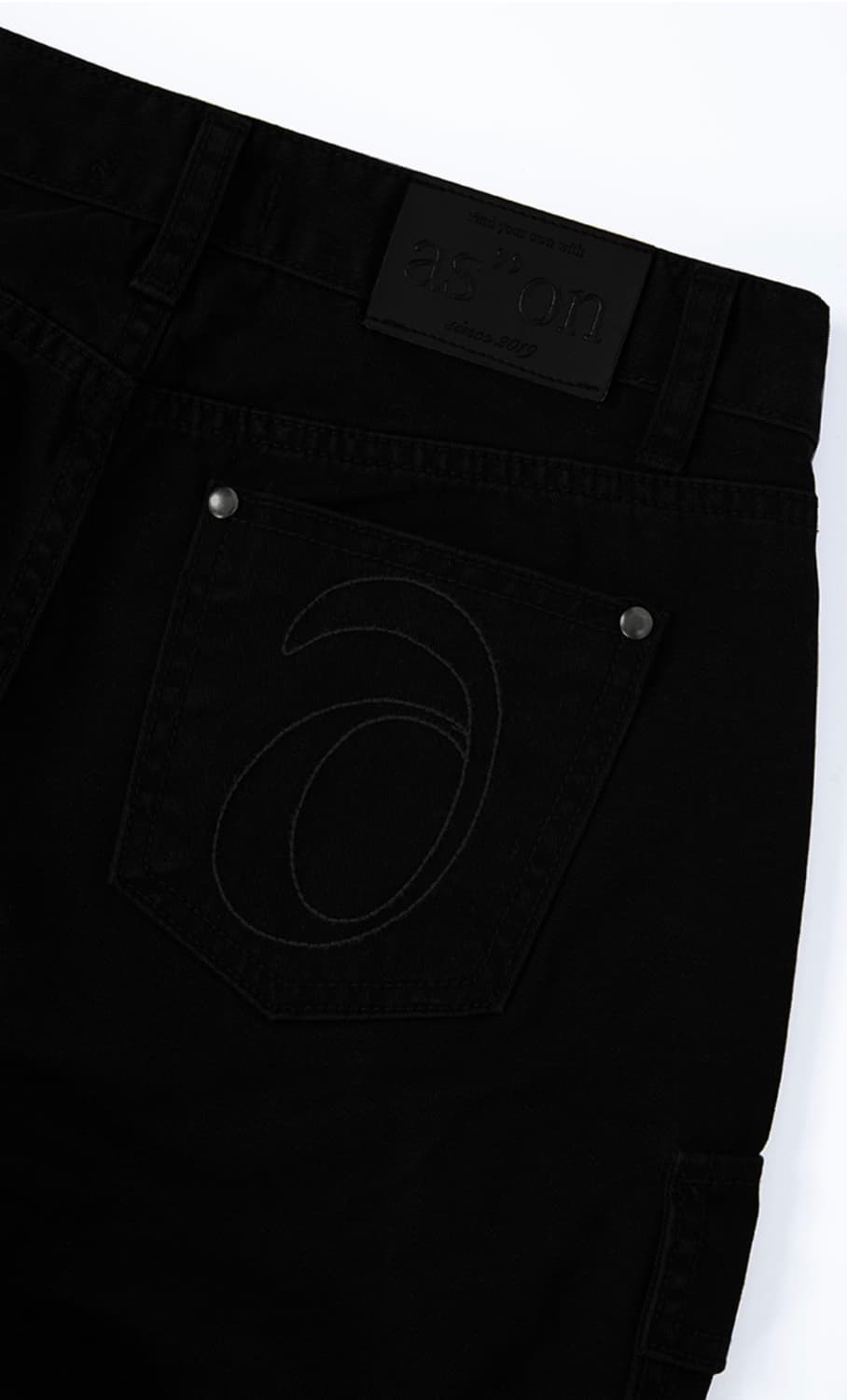 ASON MINUTES CARGO PANTS / BLACK 상품이미지3