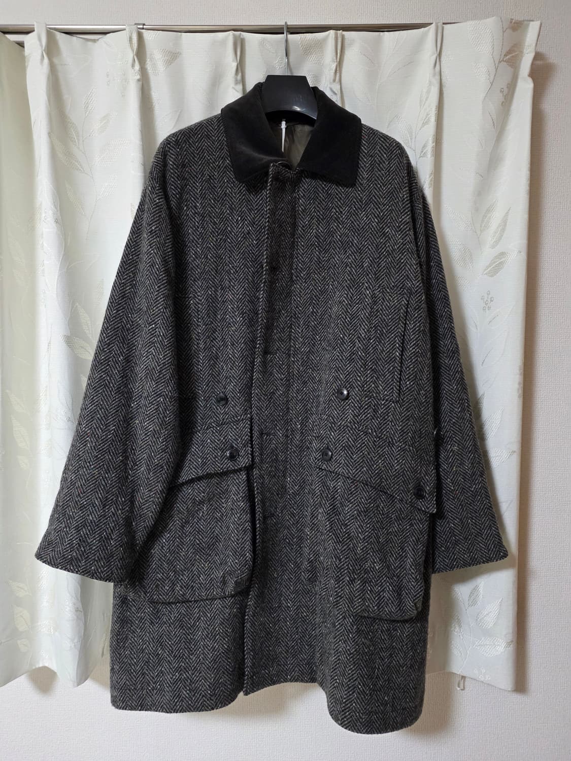 24FW 캡틴선샤인 빔즈플러스 별주 필드코트 트위드 40사이즈 상품이미지2