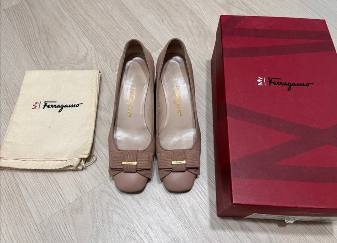 My Ferragamo 마이 페라가모 My Muse_미들힐 슈즈 상품이미지1