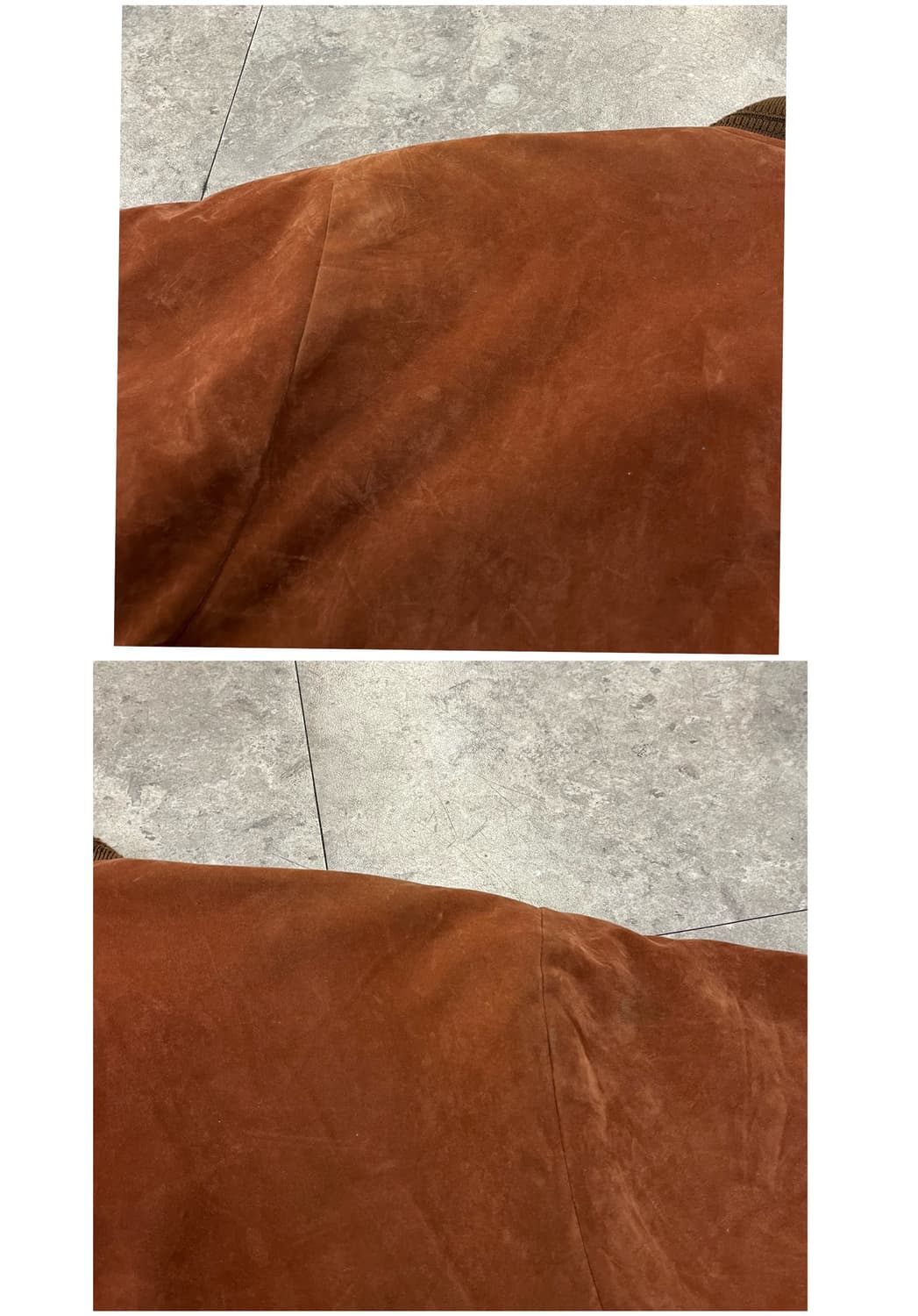 빈티지 스웨이드 자켓 오렌지브라운  #csz2096 상품이미지7