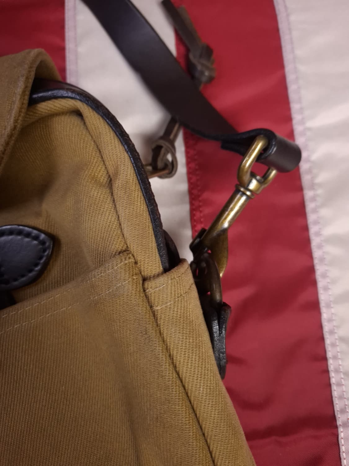 오리지날 FILSON 필슨 256 탄 브리프케이스 상품이미지6