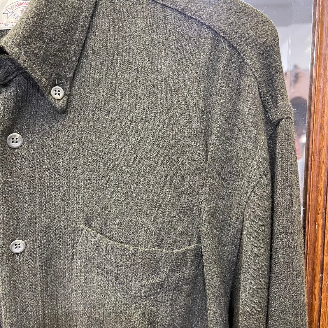 90's 아르마니 셔츠 메이드인 이태리 상품이미지3