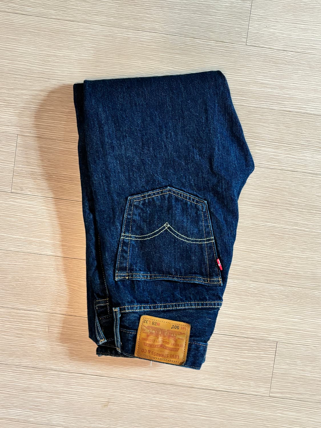 리바이스 501 데님프리미엄청바지 W28 L32 빅E (미국) 희귀매물 상품이미지10