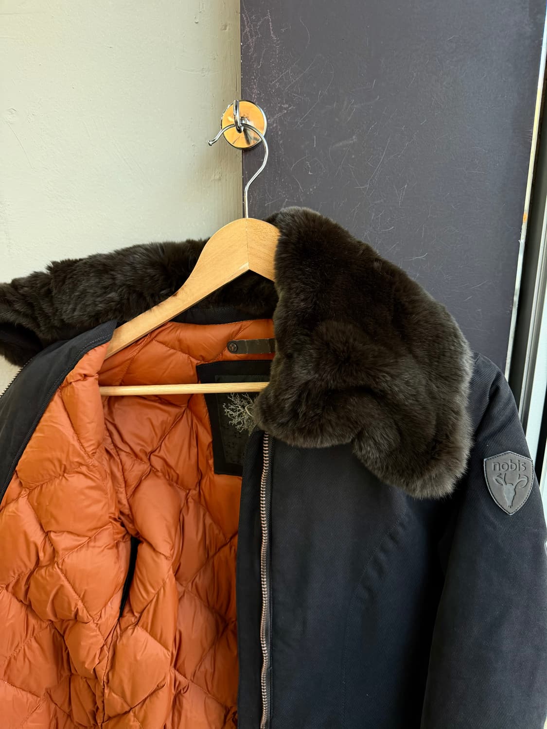 S/ 노비스 테일러 퍼 트림 롱패딩 점퍼 상품이미지7