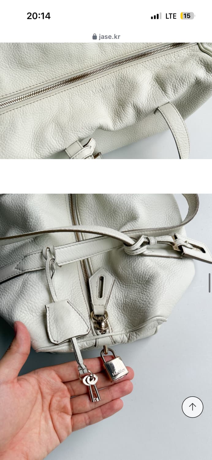 막스마라 올드 보스턴백 old MAX MARA - Boston Bag  상품이미지9
