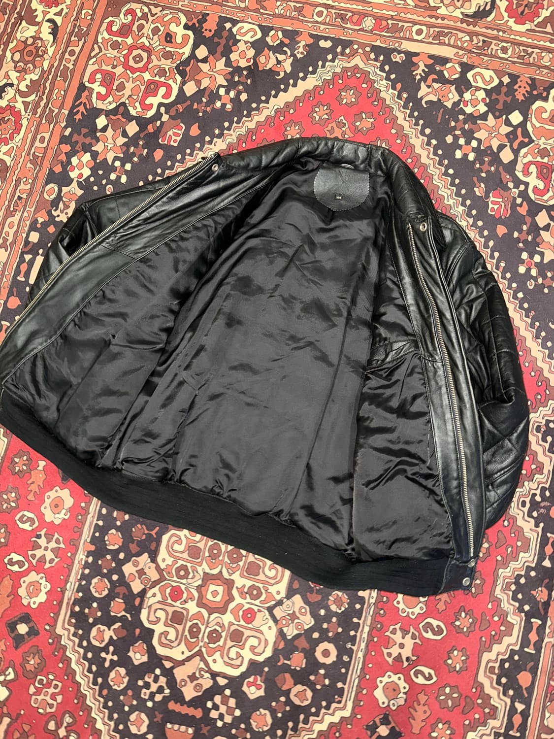 ( XL ) 가죽자켓 아메카지 양가죽자켓 레더자켓 항공점퍼 가죽코트 상품이미지6