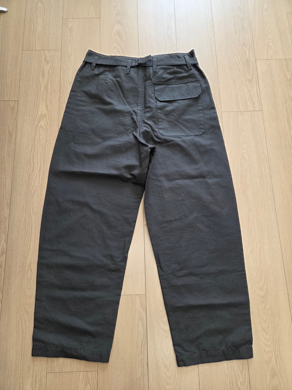 MILITARY PANTS COTTON-LINEN CANVAS RAVEN 상품이미지6