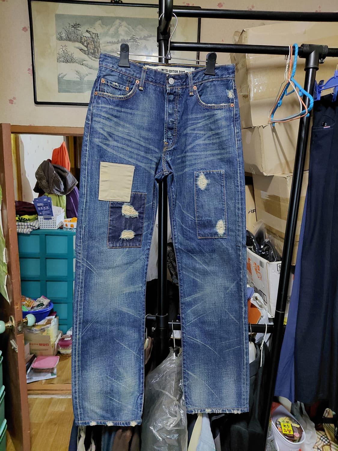 [리바이스501XX]2005년 한정판 스트레이트핏 데님 청바지 30사이즈 상품이미지1