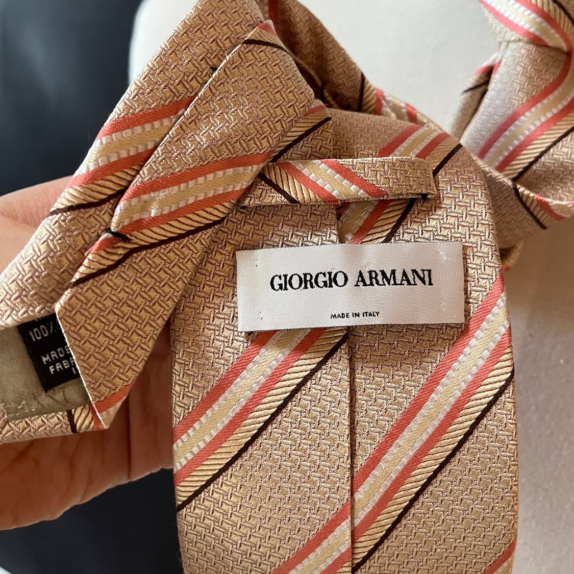 조르지오 아르마니 실크 넥타이 상품이미지3