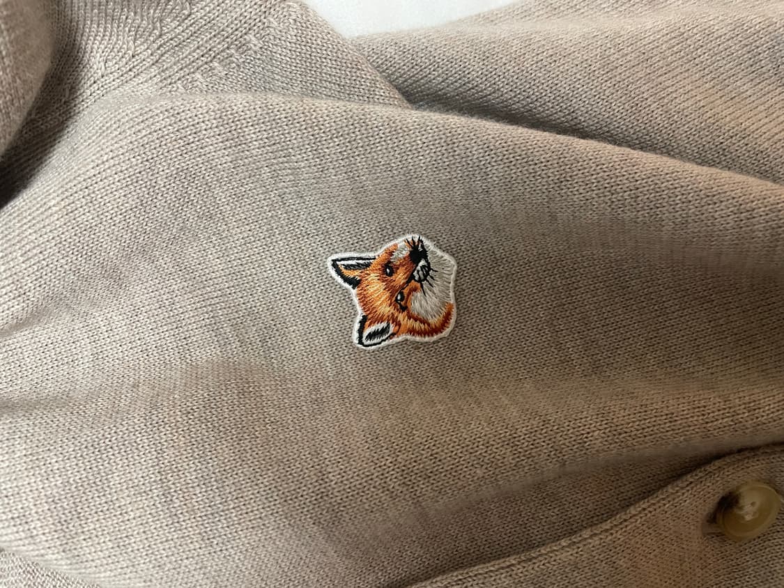 메종키츠네 폭스헤드 가디건 여성용 M 상품이미지3