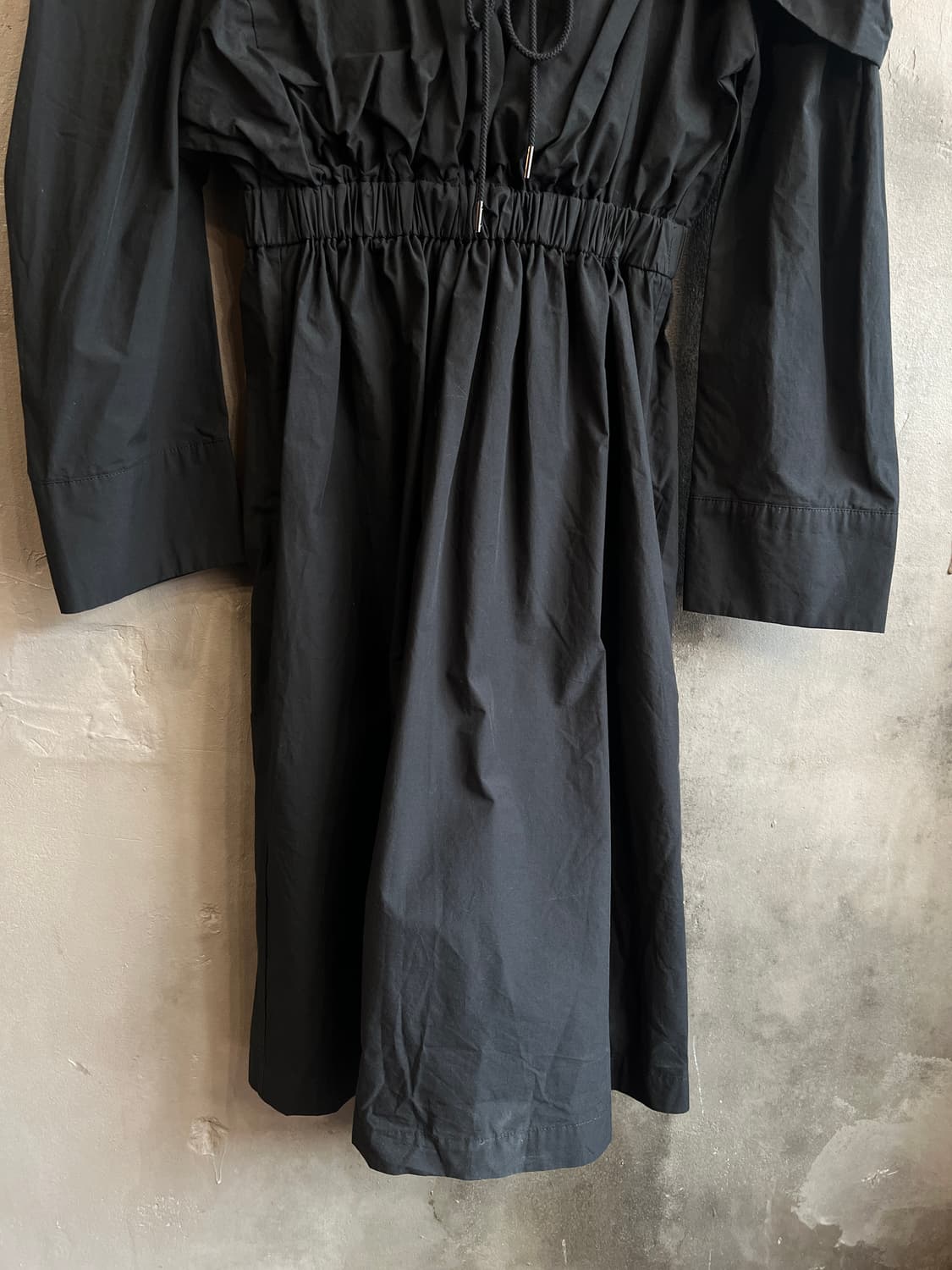 후세인 샬라얀 드로스트링 레이어드 드레스 상품이미지5