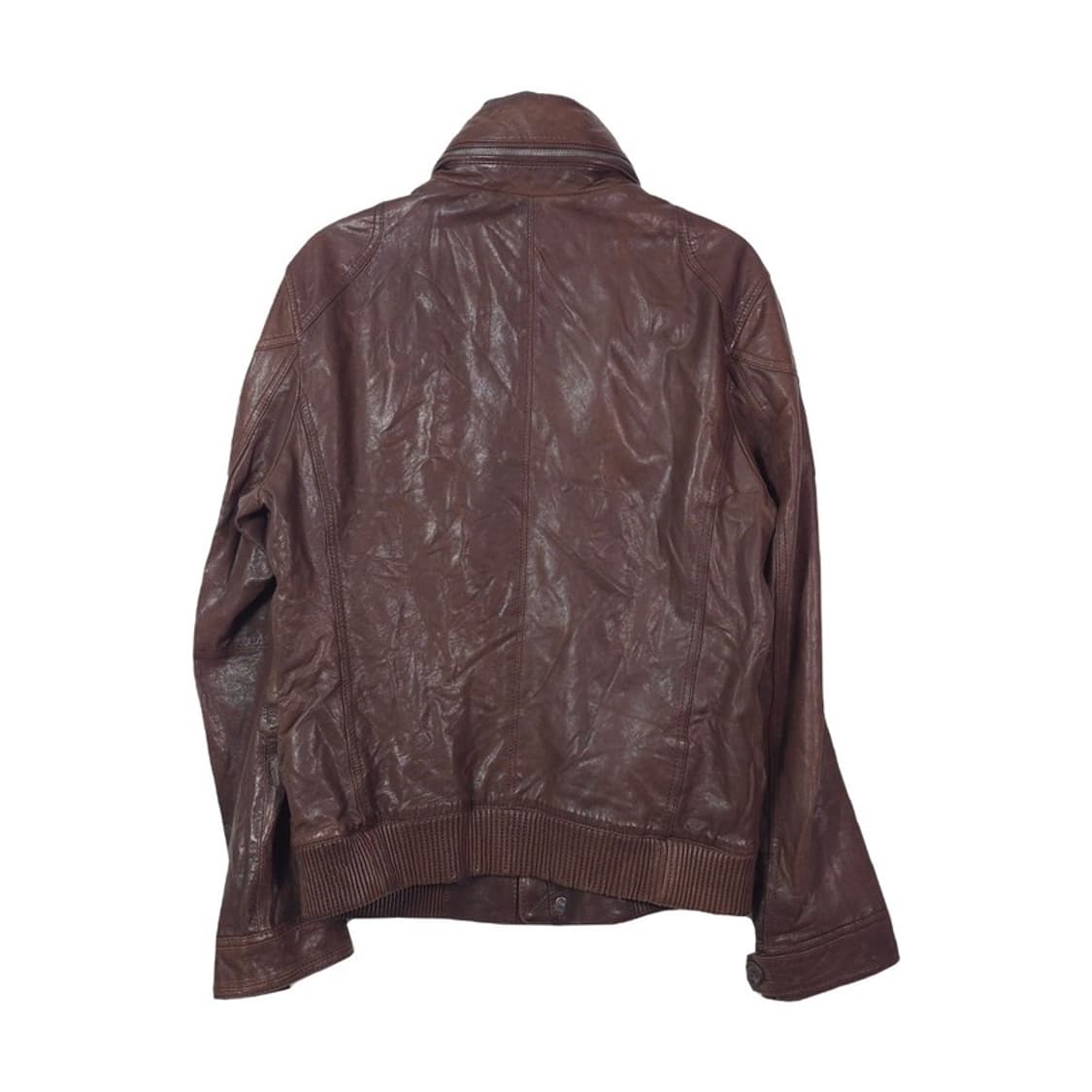 TNGT 리얼 양가죽 빈티지 레더 자켓 L 상품이미지2