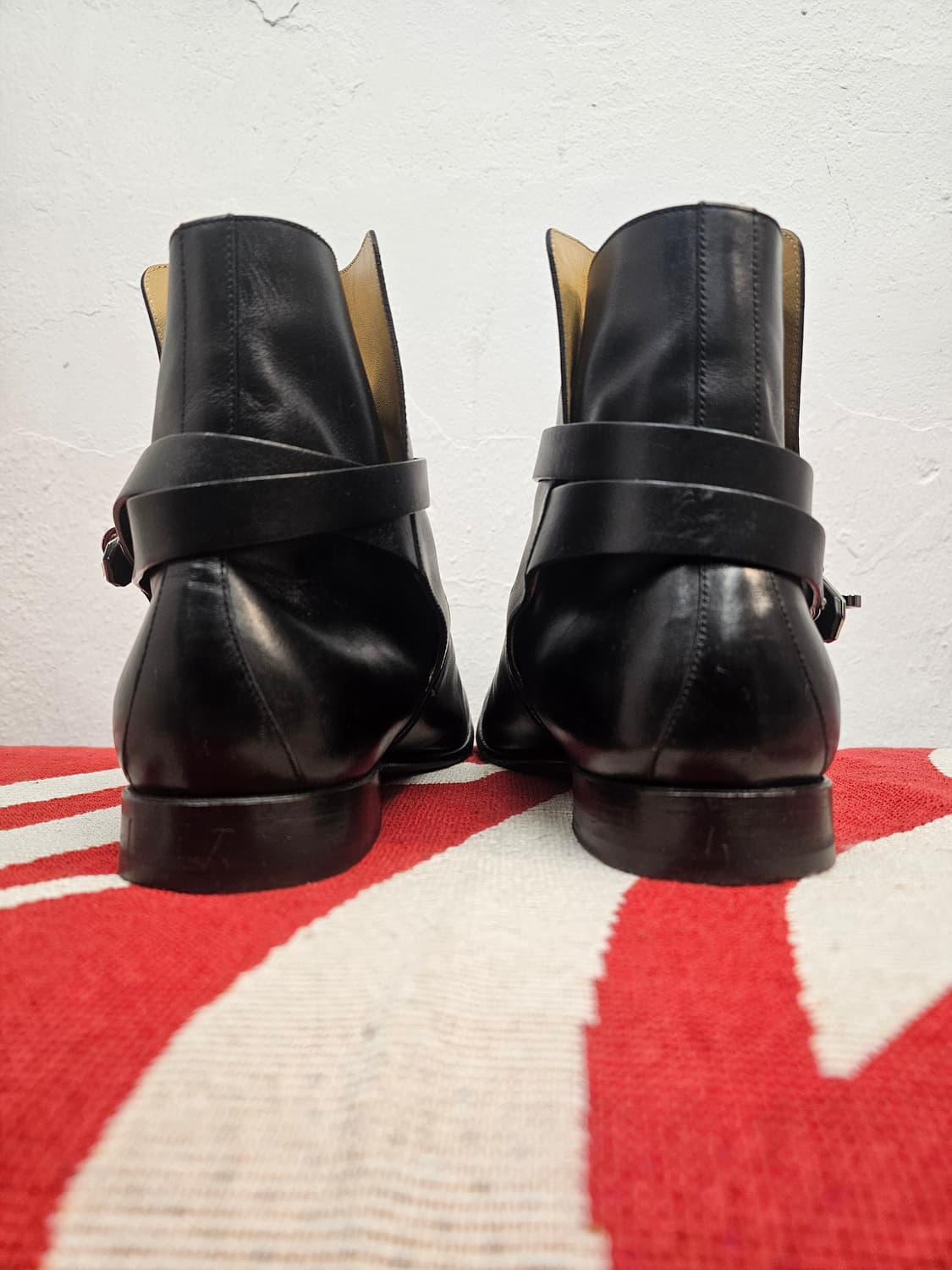 에르메스 카프스킨 레더 앵클 부츠 상품이미지2