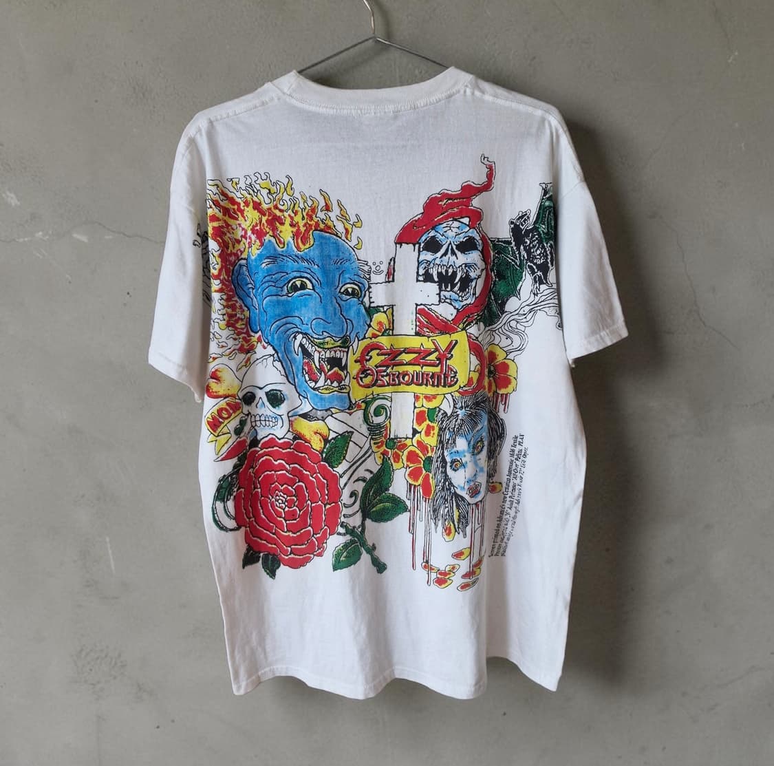 G rags72 오지 오스본 프린팅 반팔 티셔츠 XL 상품이미지2