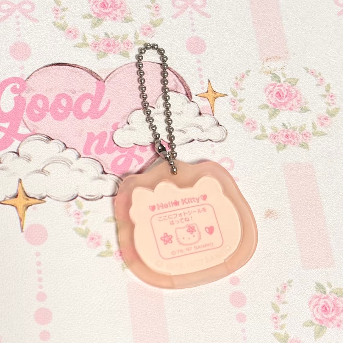 고전 1997 키티 클리어 키링 상품이미지2