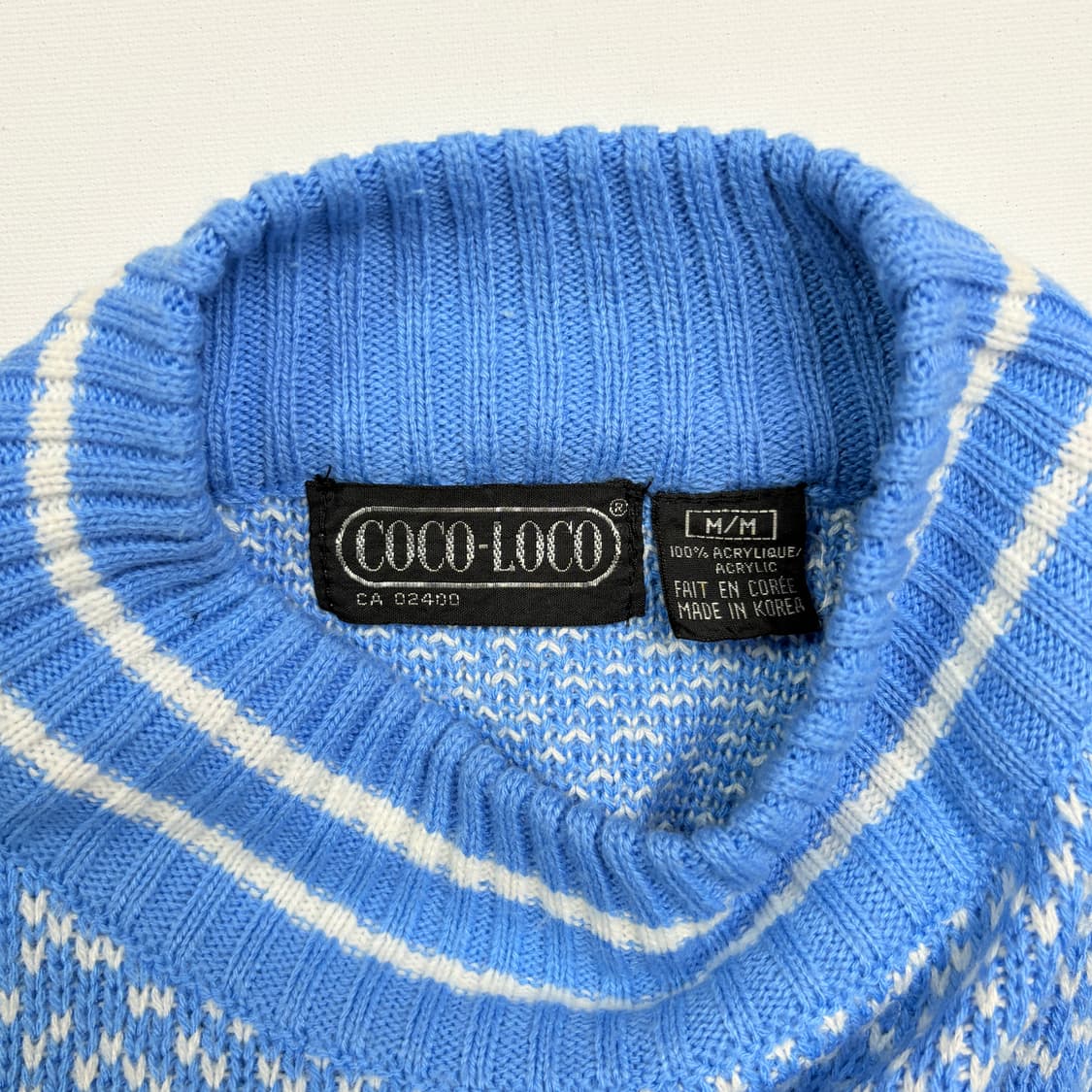 Coco-Loco vintage graphic sweater knit 상품이미지1