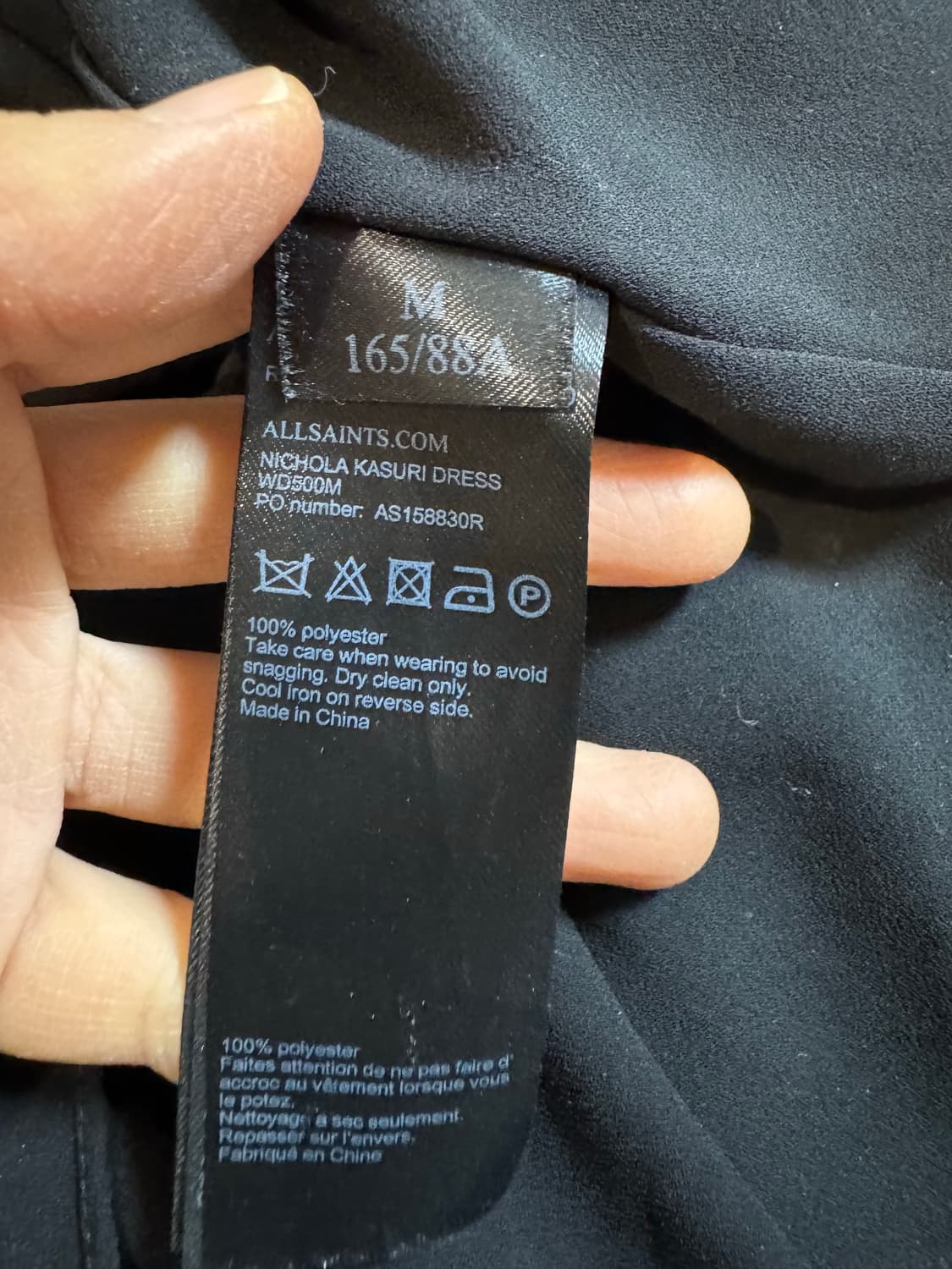 allsaints 올세인츠 쉬폰 원피스 상품이미지5