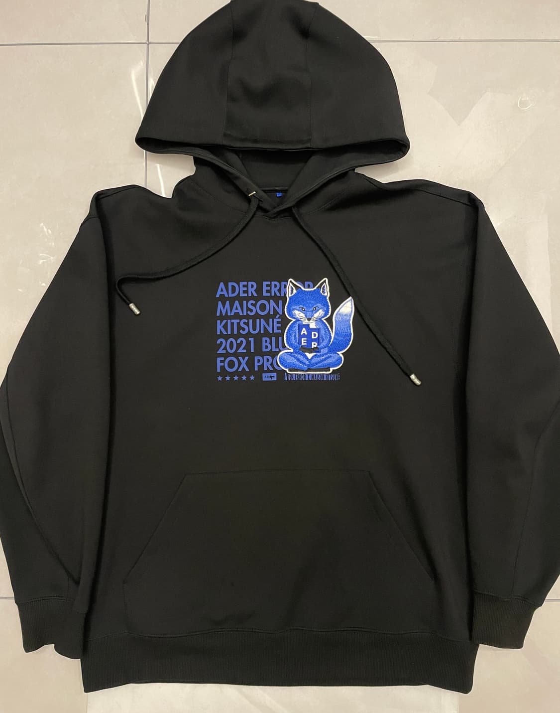 아더에러 메종키츠네 후드 블랙 상품이미지1