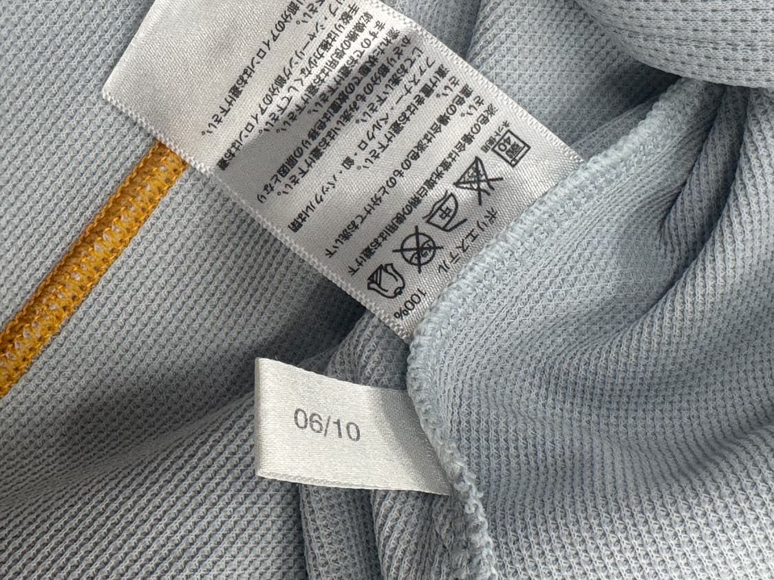 재팬 아디다스 그레이 네온 스티치 후드집업 져지 데코라 스포티   상품이미지6