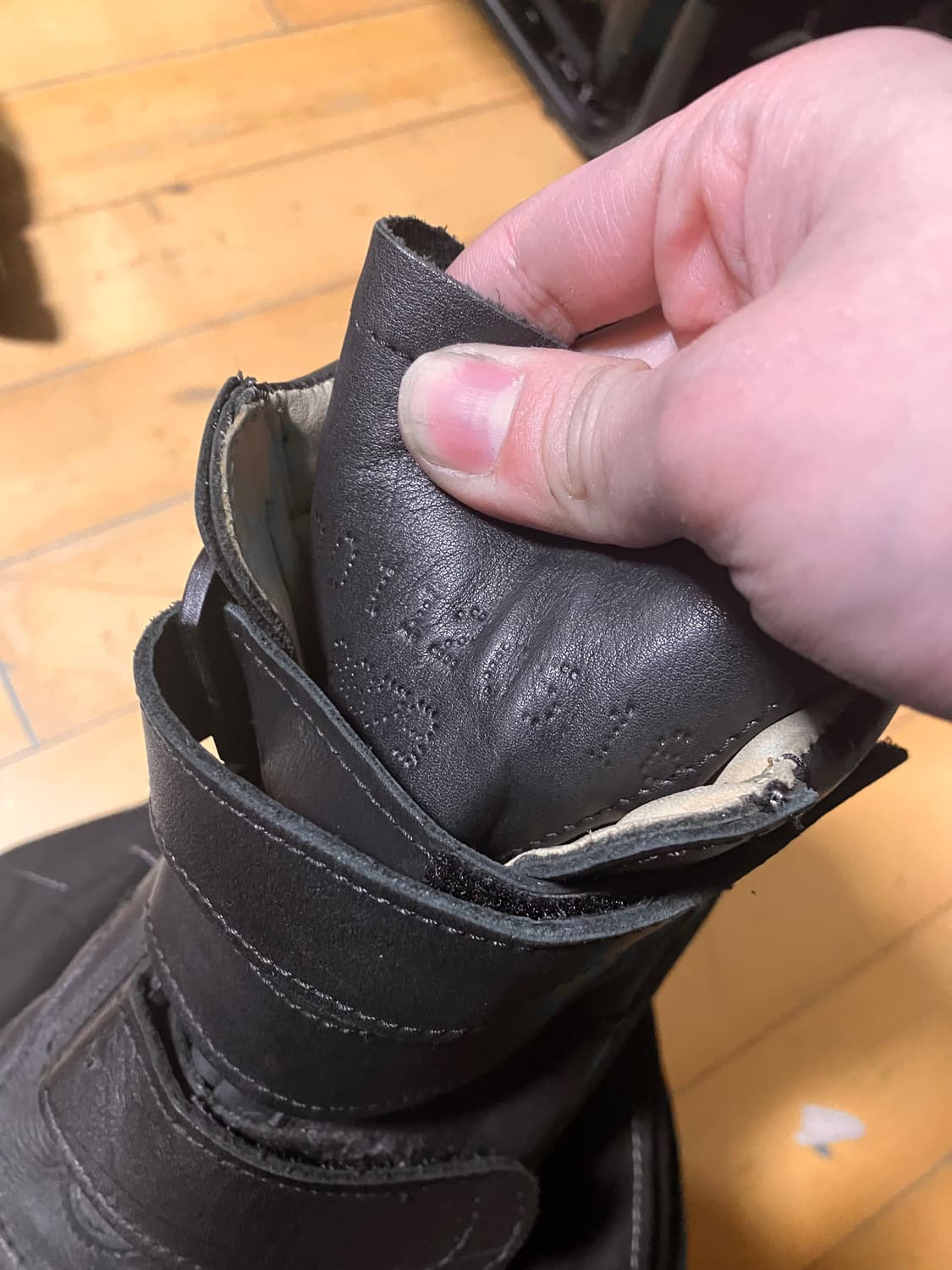 Margiela 오리지널 70s 독일군 벨크로 파일럿 부츠 285 상품이미지7