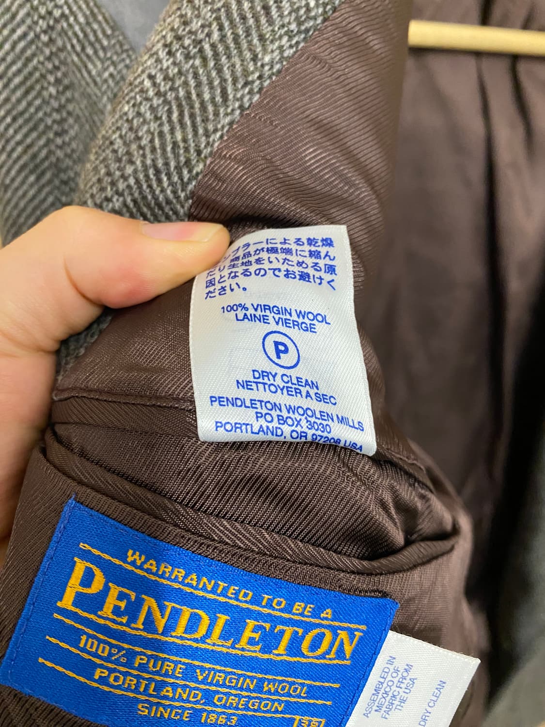 90's PENDLETON western blazer jacket 상품이미지8