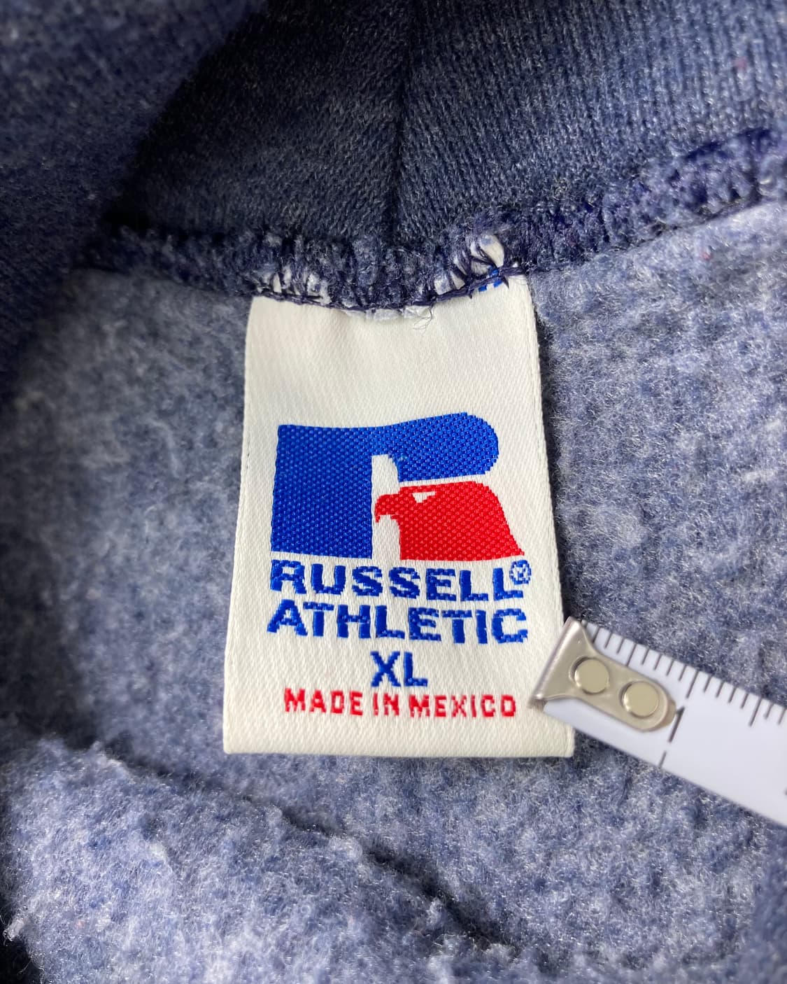 90s Russell Hoodie (charcoal blue) 상품이미지3