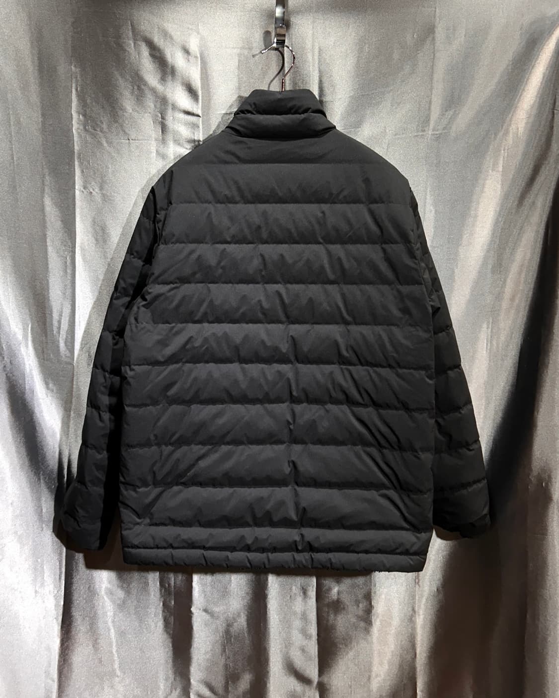 M 트루릴리전 패치로고 리버시블 블랙 플리스 패딩 상품이미지4