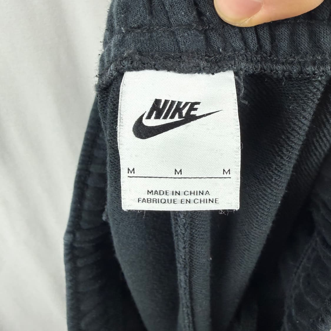 (M) 나이키 퓨추라 스웻 조거 팬츠 블랙 상품이미지5
