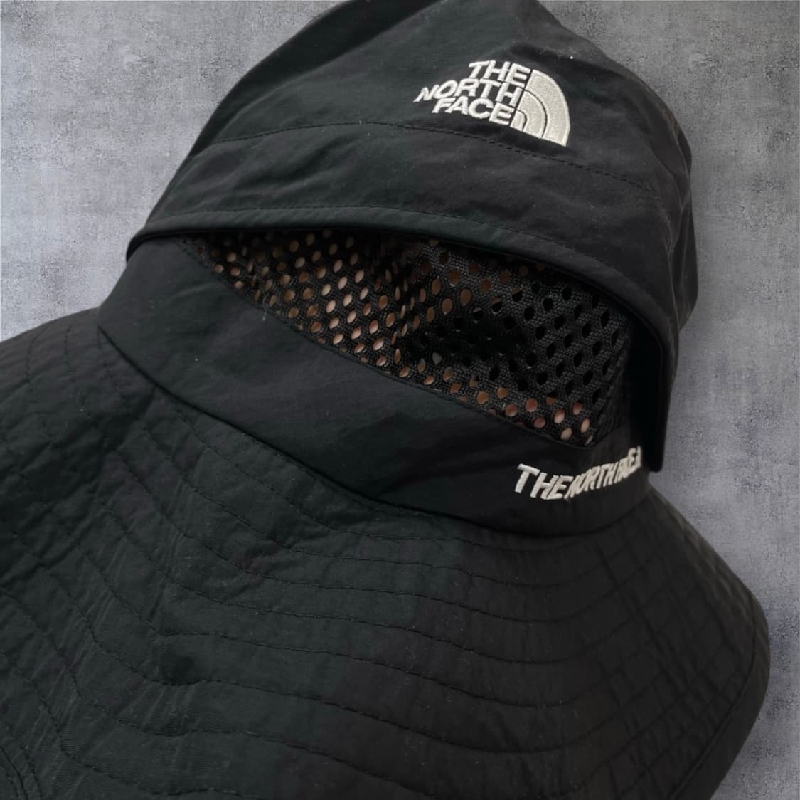 노스페이스 The north face 블랙 나일론 부니햇 버킷햇 M 상품이미지7