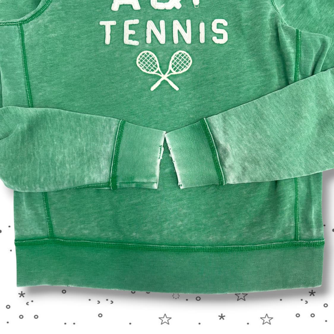 S Abercrombie 아베크롬비 테니스 그래픽 맨투맨 상품이미지3