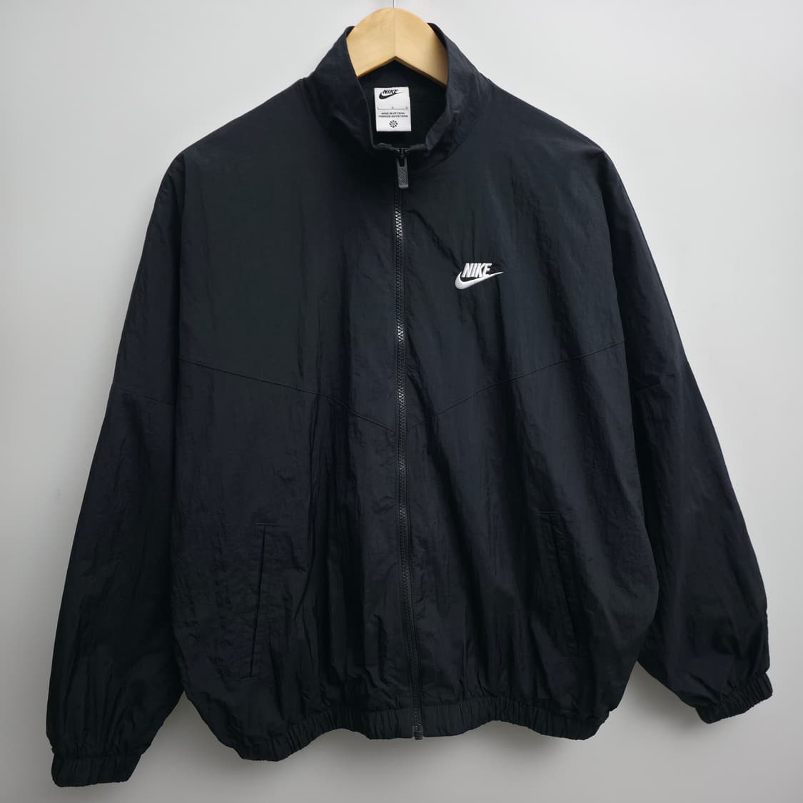 [L] 나이키 블랙 바람막이 상품이미지1