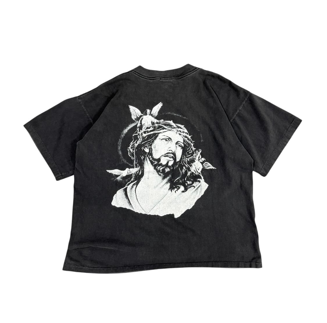 빈티지 90s Faded Jesus 지저스 티셔츠 상품이미지1