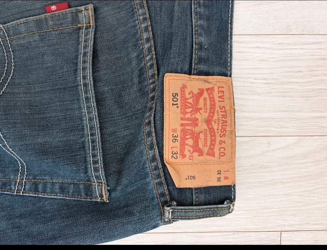 리바이스 501 W36 L32 상품이미지2