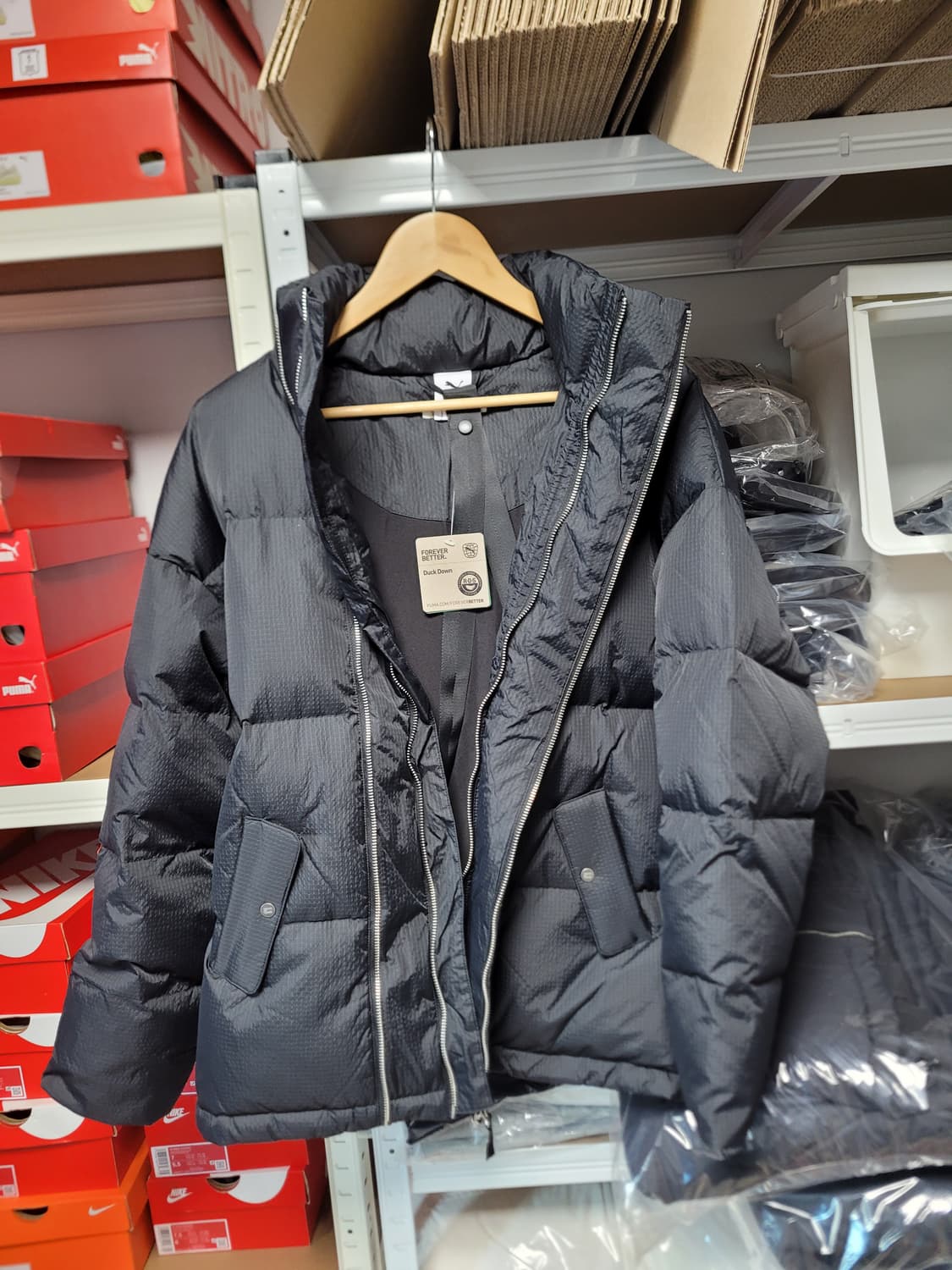 푸마 패딩 구스다운 새상품 상품이미지6