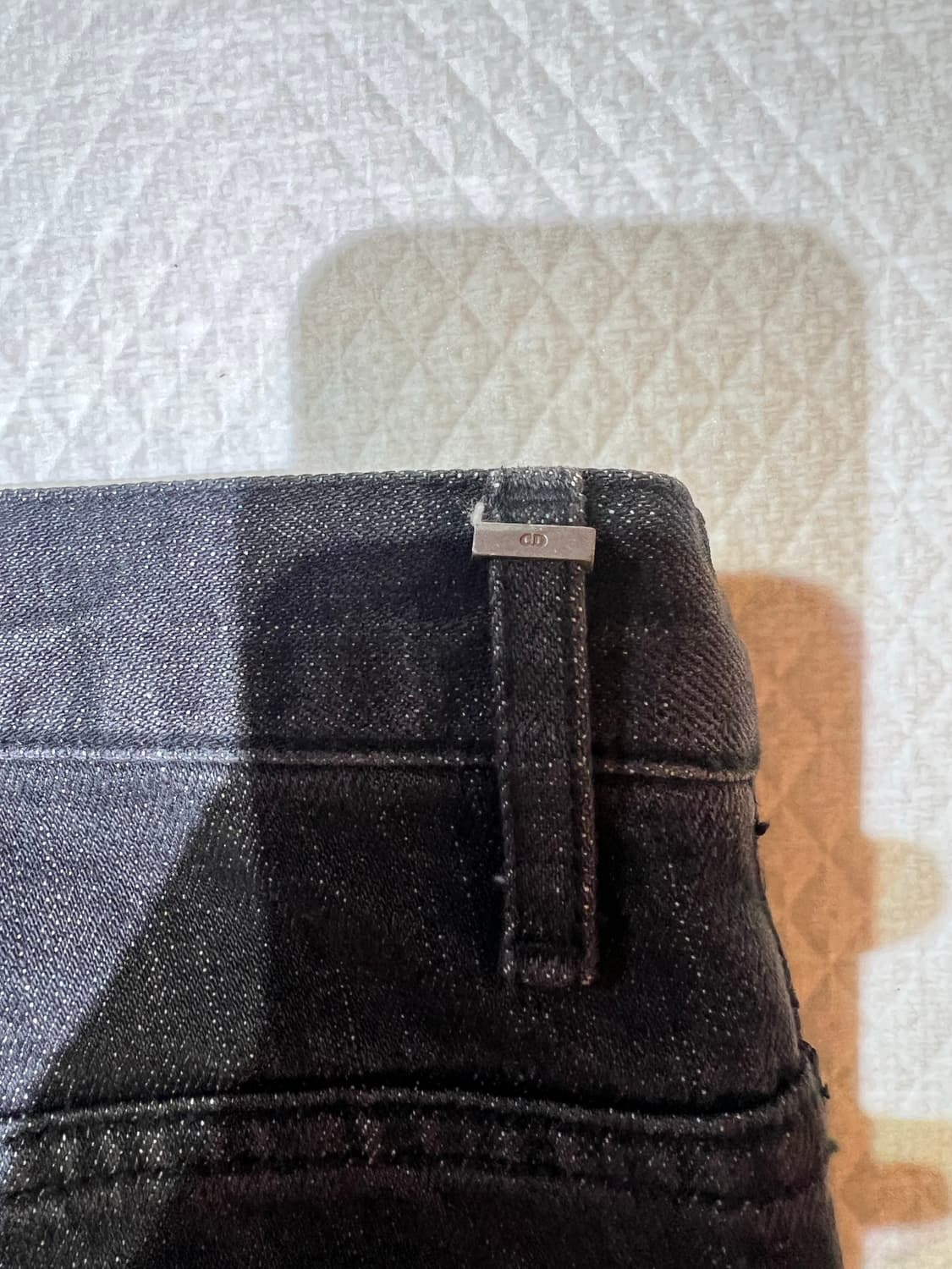 디올옴므 / 에디진 블랙 흑청 데님 팬츠 / 28 상품이미지7