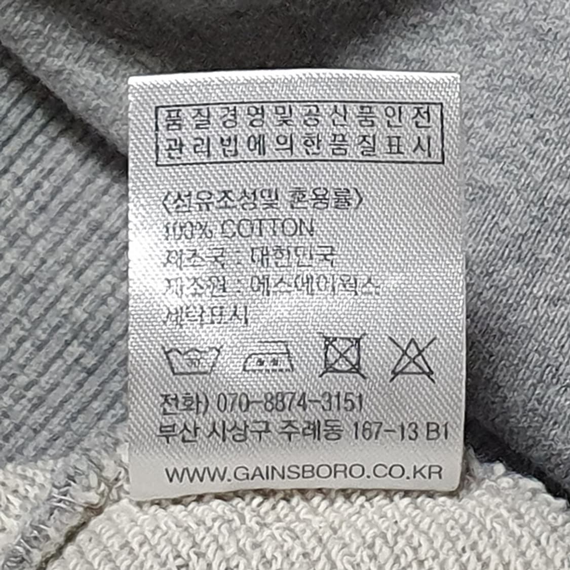 L) 게인스보로 로고 아노락 풀오버 하프집업 상품이미지5