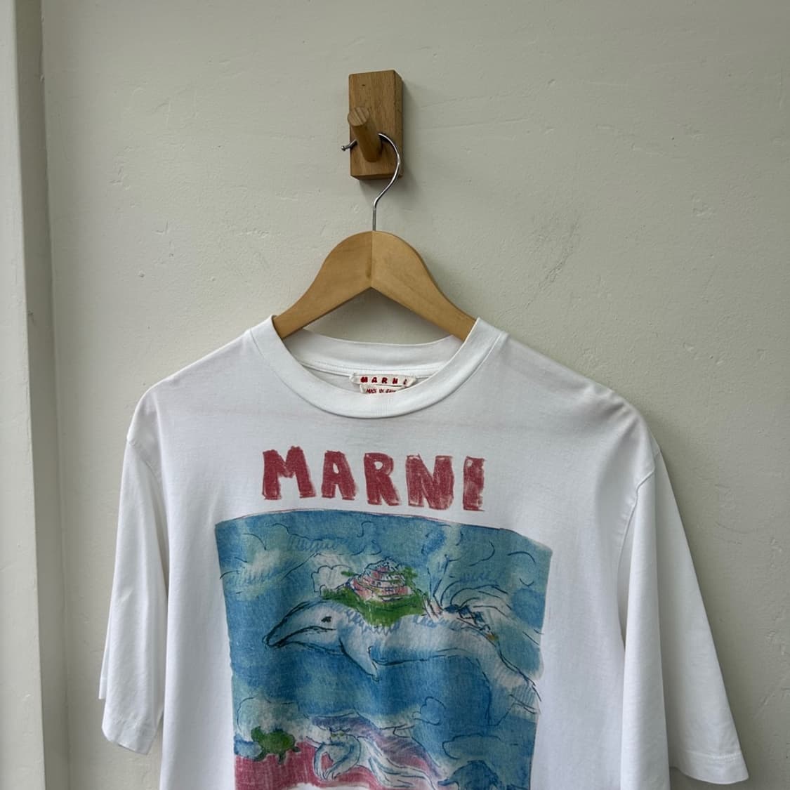 16729 - 마르니 프린팅 반팔 티셔츠 상품이미지1