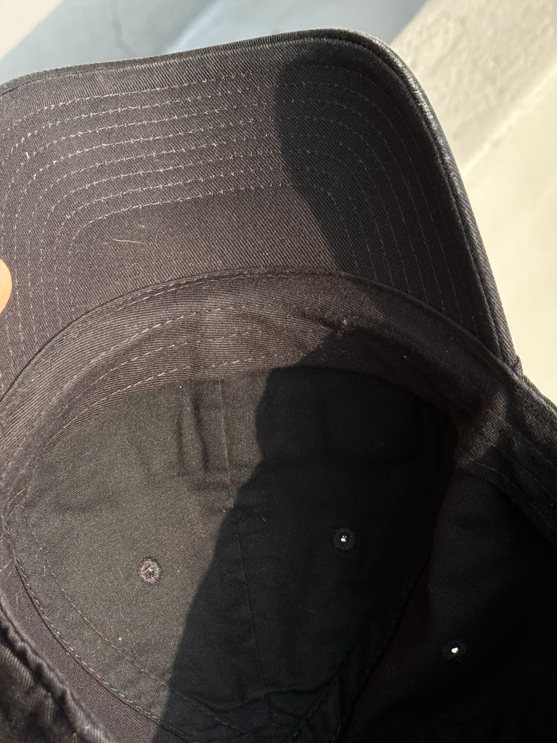 [M-L] 00s 나이키 스탠포드 로고 블랙 볼캡 모자 상품이미지7