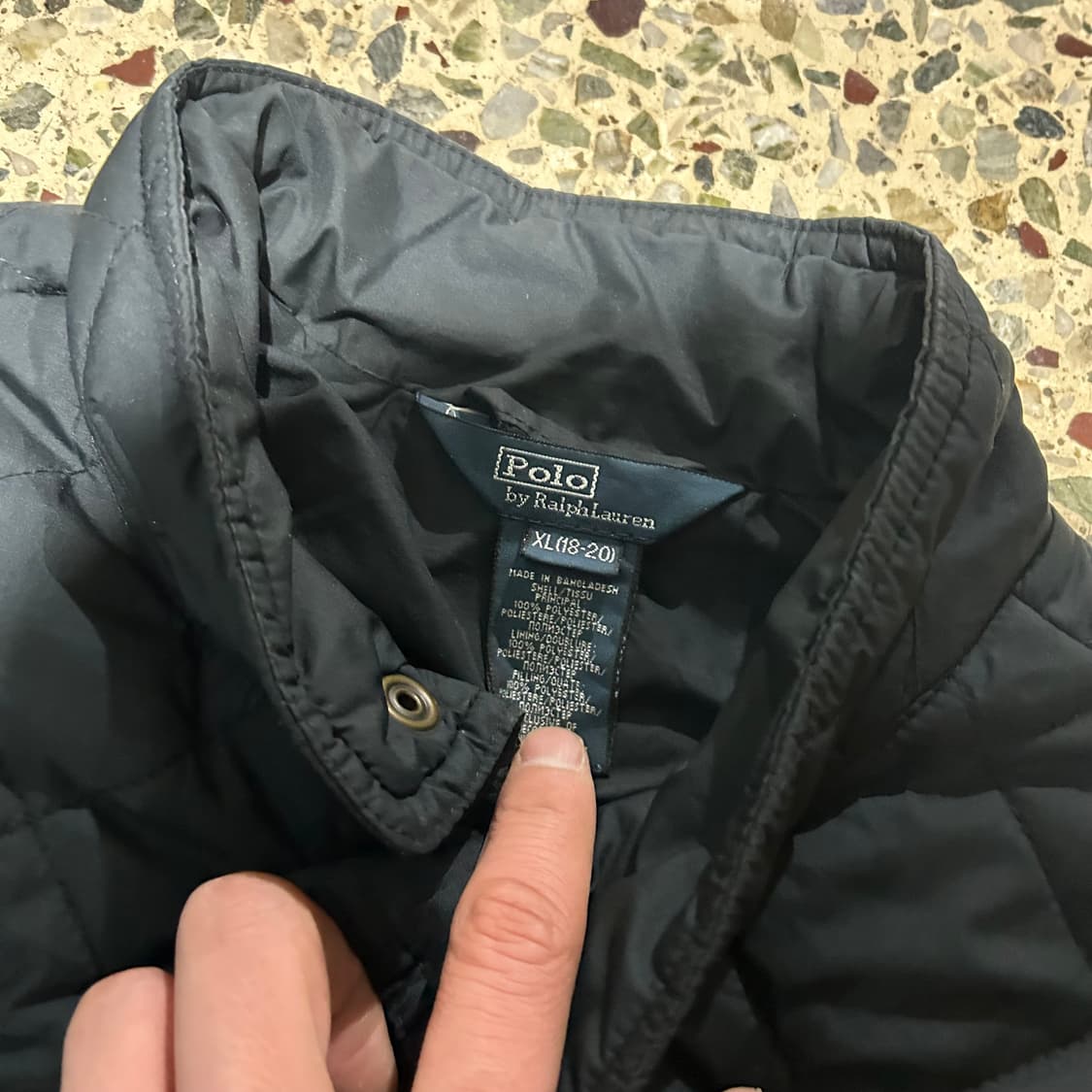 폴로 랄프로렌(POLO RalphLauren)퀄팅 경량 패딩 자켓 상품이미지4