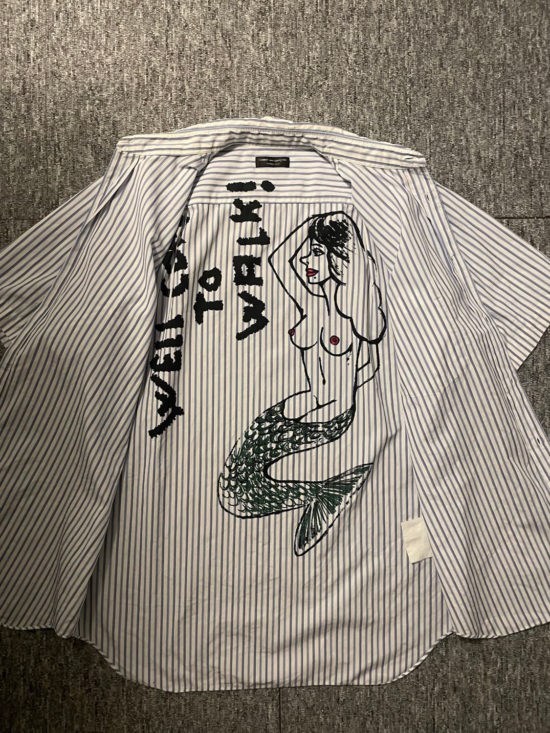 04SS 꼼데가르송 옴므 플러스 갤슨 반팔 셔츠 [L] 상품이미지1