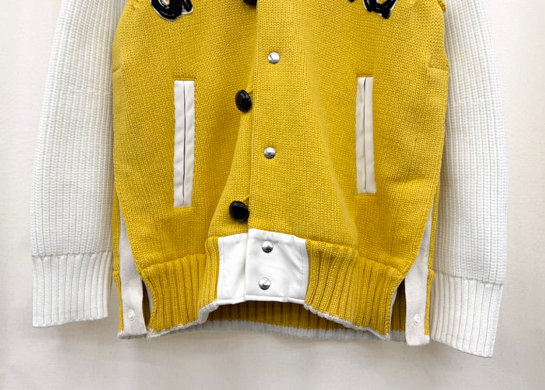 사카이 에릭헤이즈 자수 니트 블루종 상품이미지4