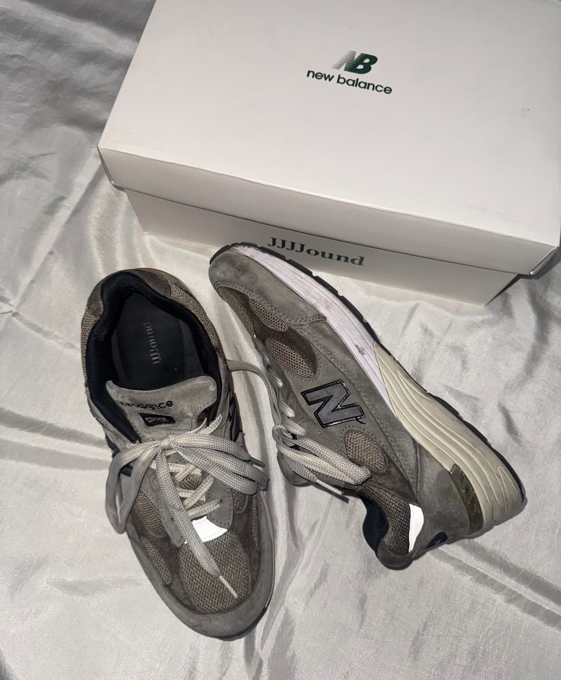 New Balance X JJJJound 992 Made in USA G 상품이미지3