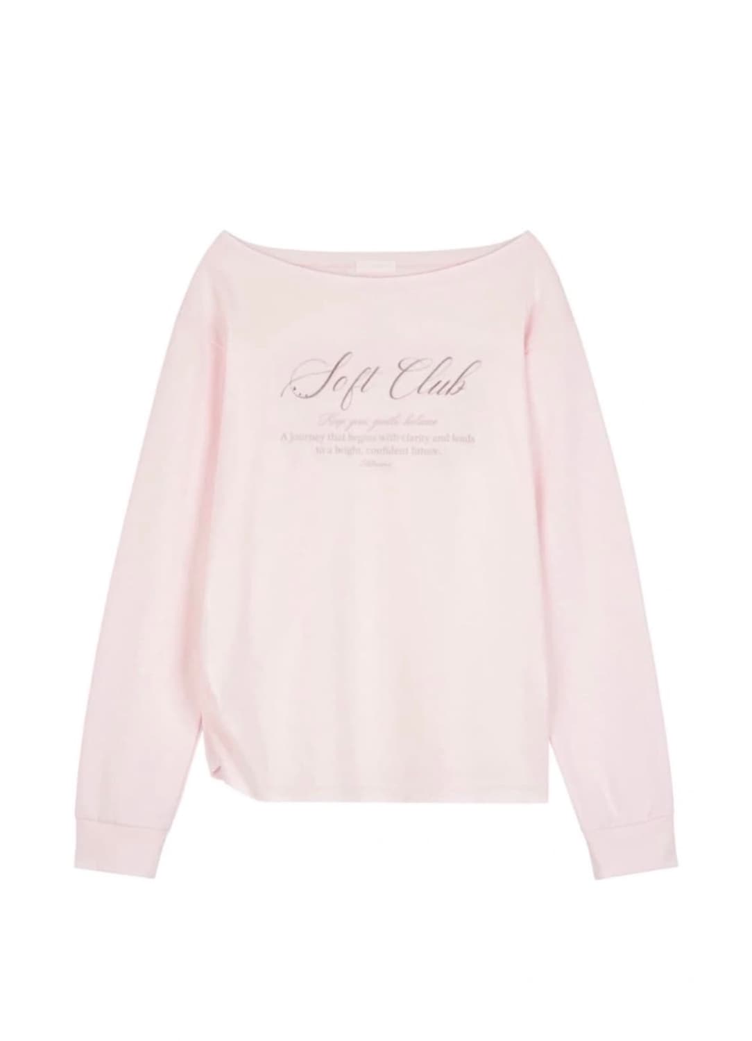 클리시어 원숄더 핑크 상품이미지1