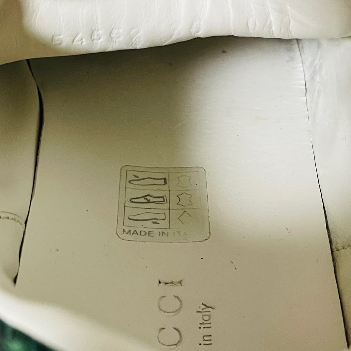 정품 35) 구찌 에이스 크리스탈 핀 스니커즈 상품이미지6