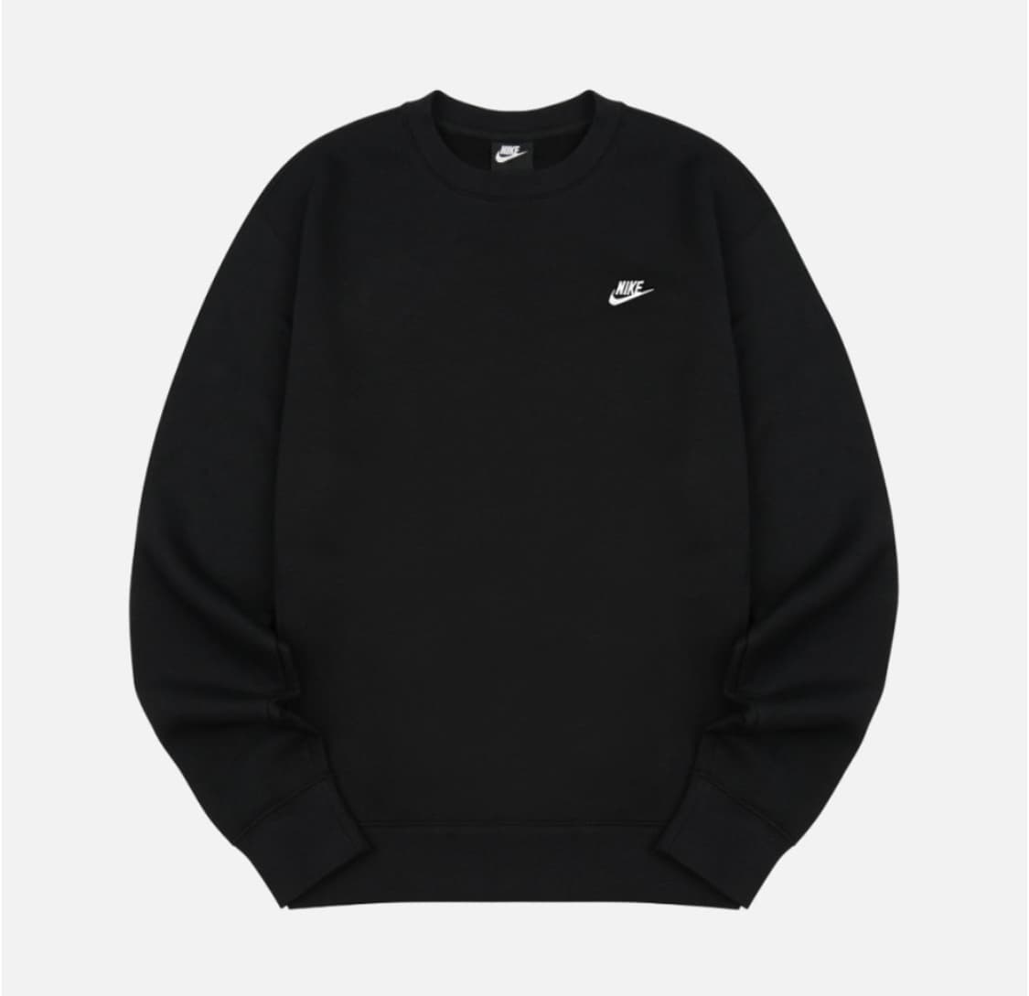 나이키 자수 기모 맨투맨 상품이미지1